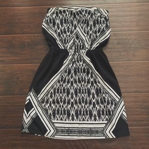 Black and White Pattern Summer Dress